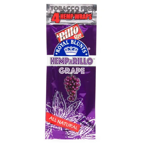 Royal Blunts Hemparillo Hemp Wraps Grape