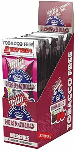 Royal Bluntz Hemparillo Hemp Wraps Berries