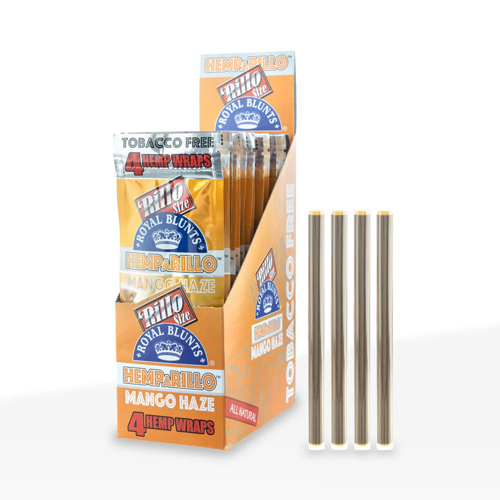 Royal Bluntz Hemparillo 4 ct. Hemp Wraps - Mango Haze