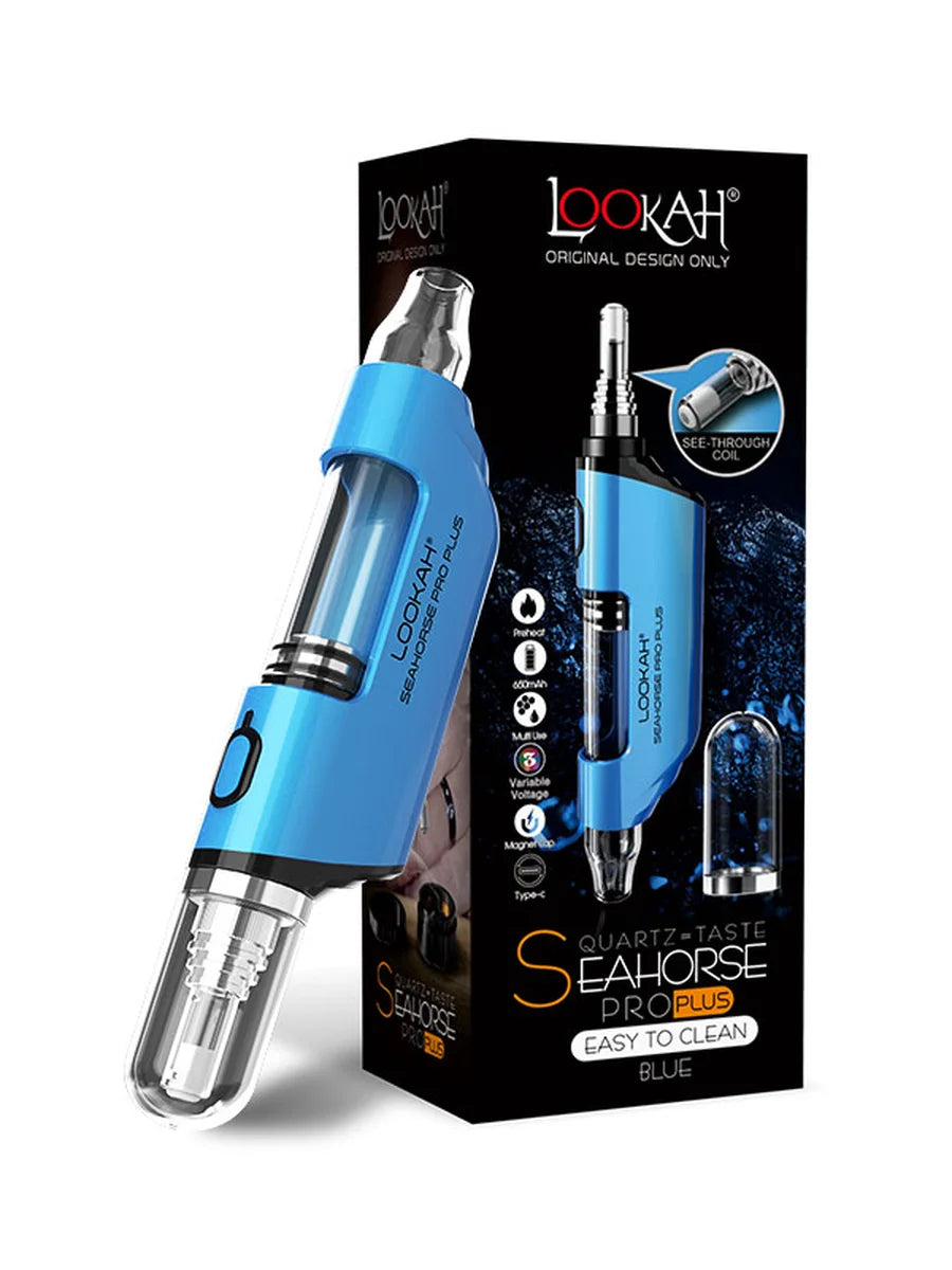 Lookah Vaporizer Seahorse Pro Plus- Blue