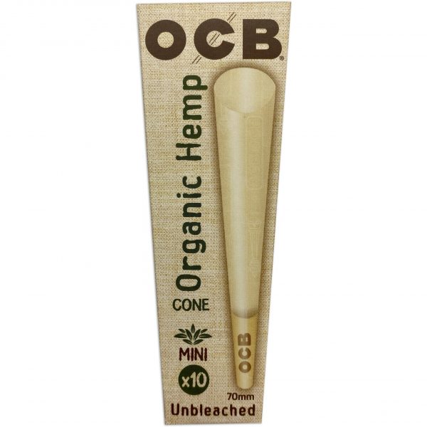 OCB Organic Hemp Mini Size Cones 10 Pack