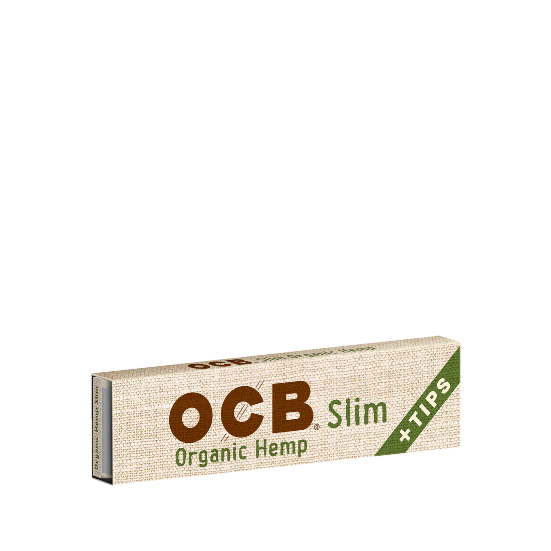 OCB Organic Hemp Slim Size Rolling Papers + Tips