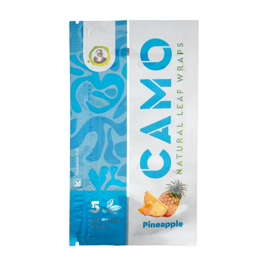 Camo Natural Leaf Wraps Pineapple 5ct