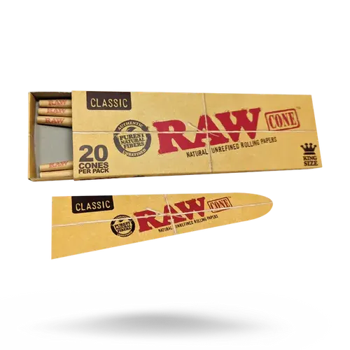 RAW Classic King Size Cones 20 pack