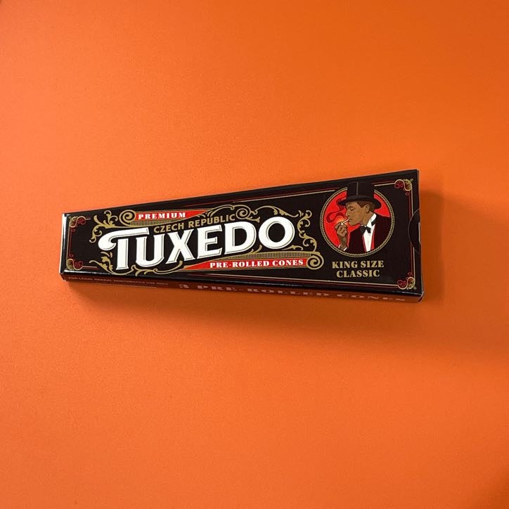 Tuxedo Pre-Rolled Cones King Size 3 Pack