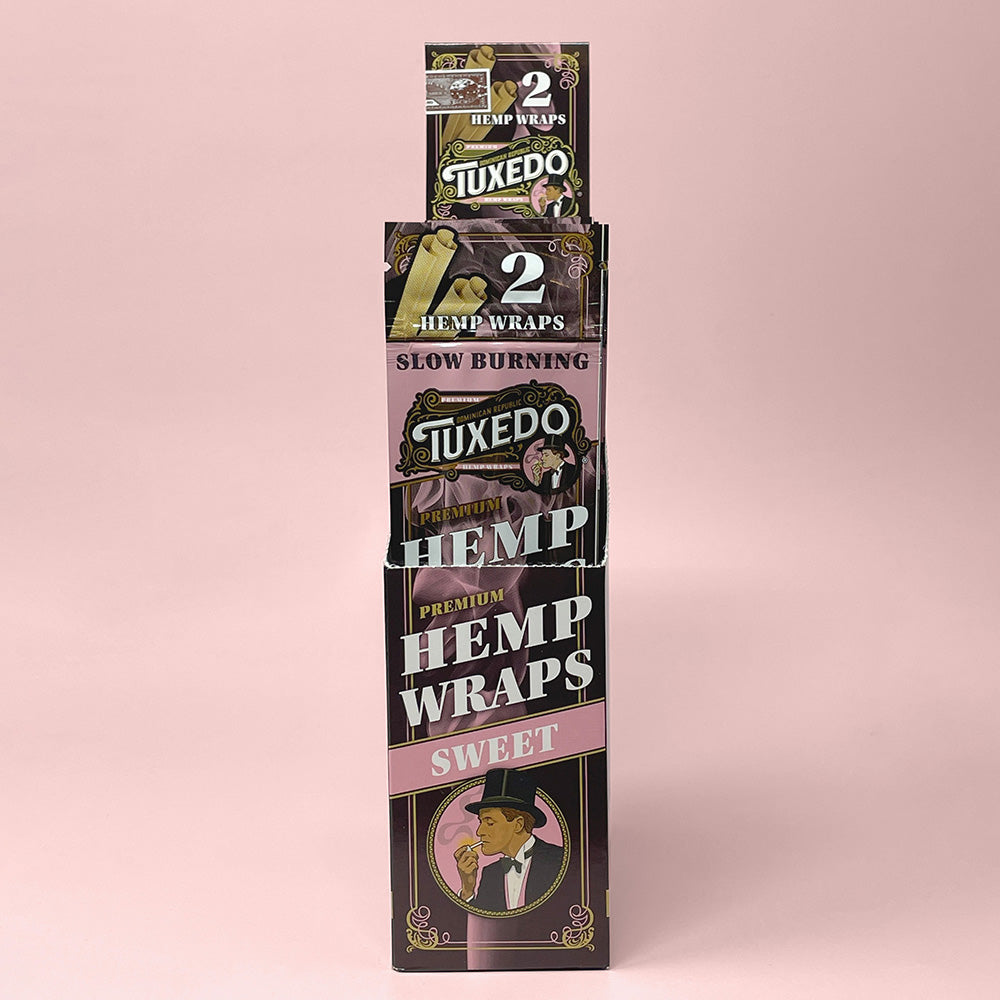 Tuxedo Premium Hemp Wraps - Sweet