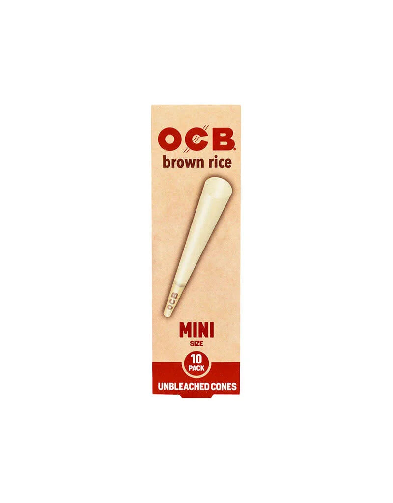 OBC Brown Rice Cones Mini Size 10 Pack