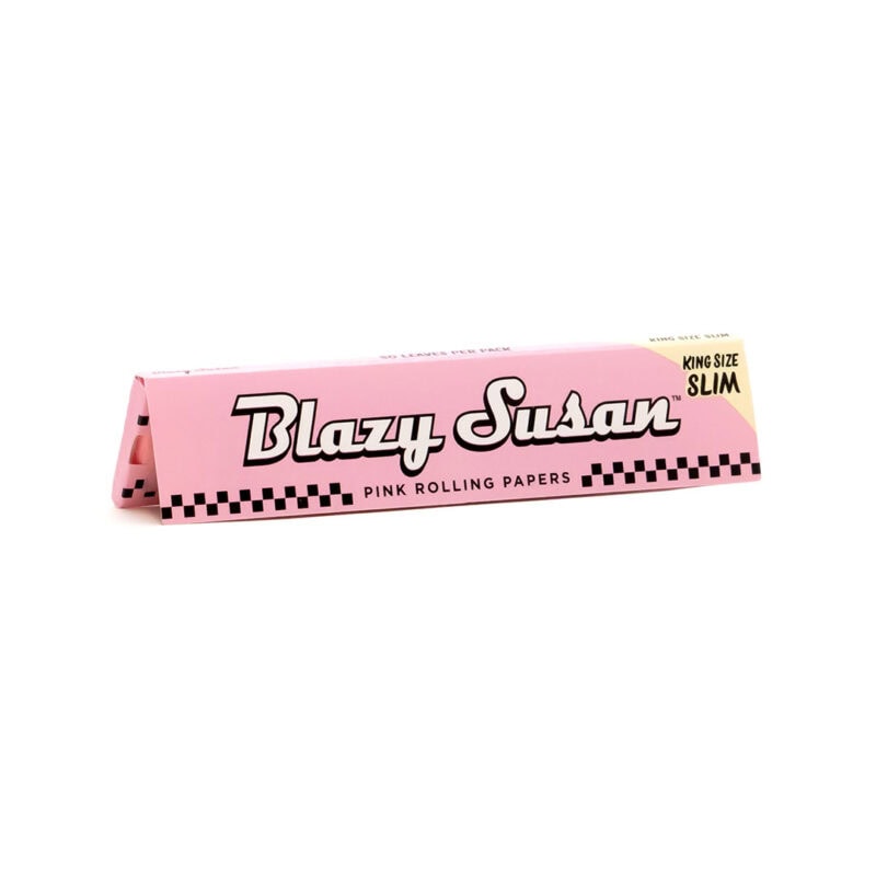 Blazy Susan King Size Premium Pink Rolling Papers