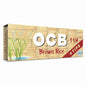 OCB Brown Rice 1 1/4 Size Rolling Papers + Tips