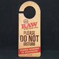RAW Door Handle Sign