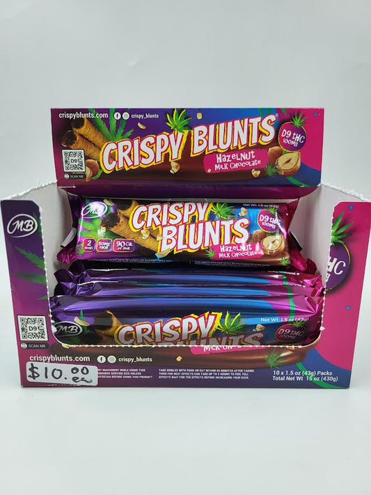 Crispy Blunts - Hazelnut Milk Chocolate
