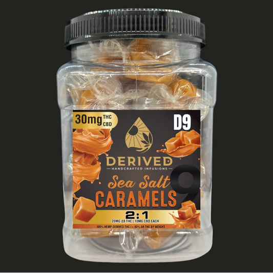 Derived Taffy 2:1 Seasalt Caramels