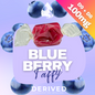 Derived Taffy THC 100mg THC Blueberry