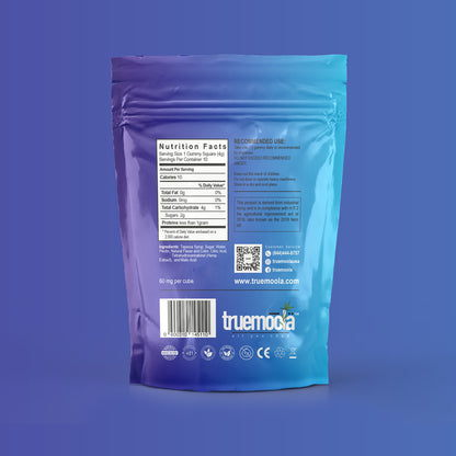 Truemoola Fun Cube Vegan D8 600mg Gummies  - Blueberry Lemonade