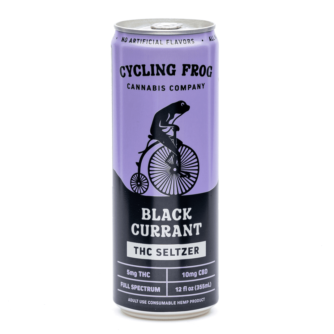 Cycling Frog - Black Currant (THC Seltzer)