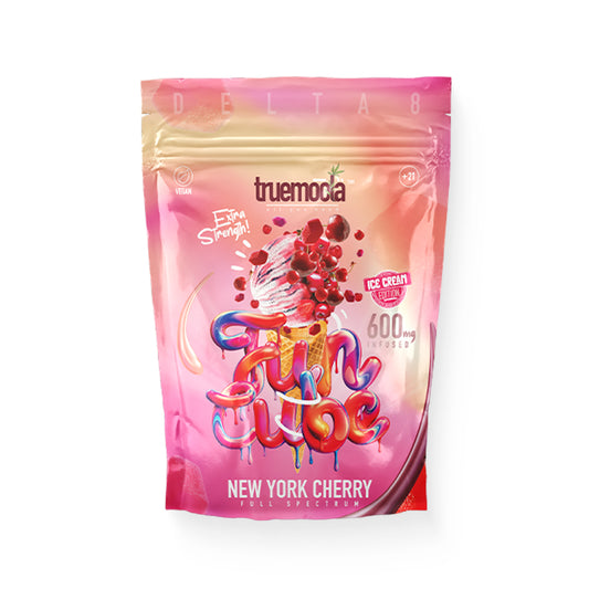 Truemoola - Fun Cube – Ice Cream Edition New York Cherry – Delta 8
