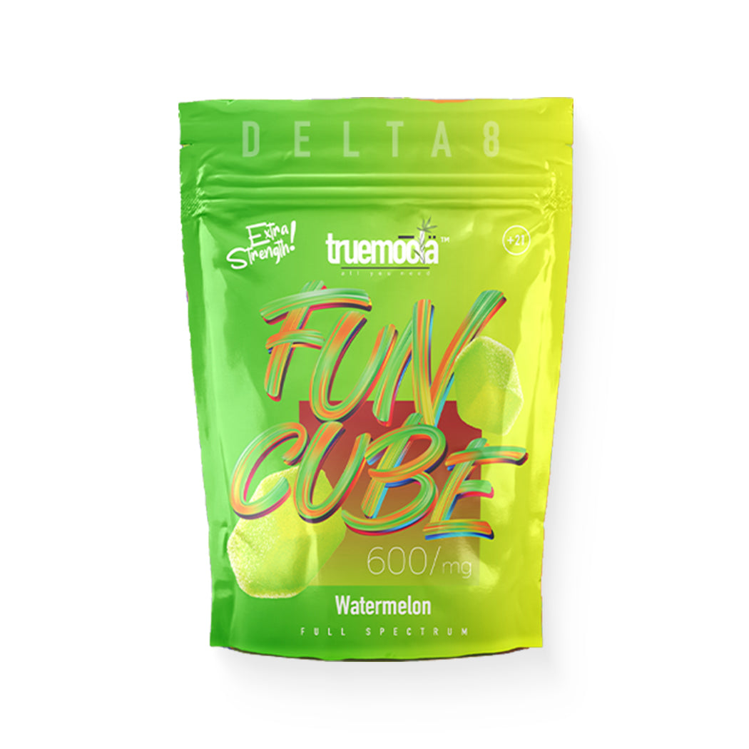 Truemoola 600mg Fun Cube Vegan Gummies - Watermelon