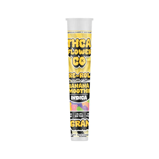 THCA Flower Co. 1G Pre-Roll - Banana Smoothie (I)
