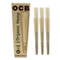 OCB Organic Hemp 1 1/4 Size Cones 6 Pack