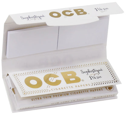 OCB Sophistique 1 1/4 Size Rolling Papers + Tips