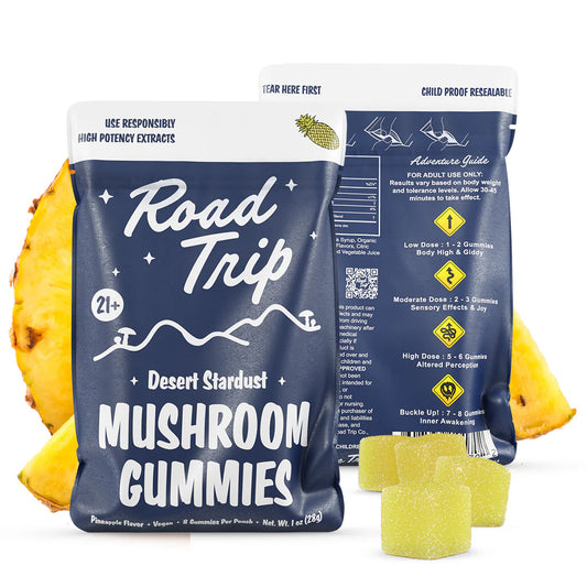Road Trip Desert Stardust Mushroom Gummy- Pineapple