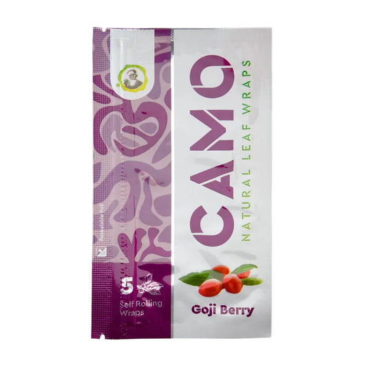 Camo Natural Leaf Wraps Goji Berry 5ct