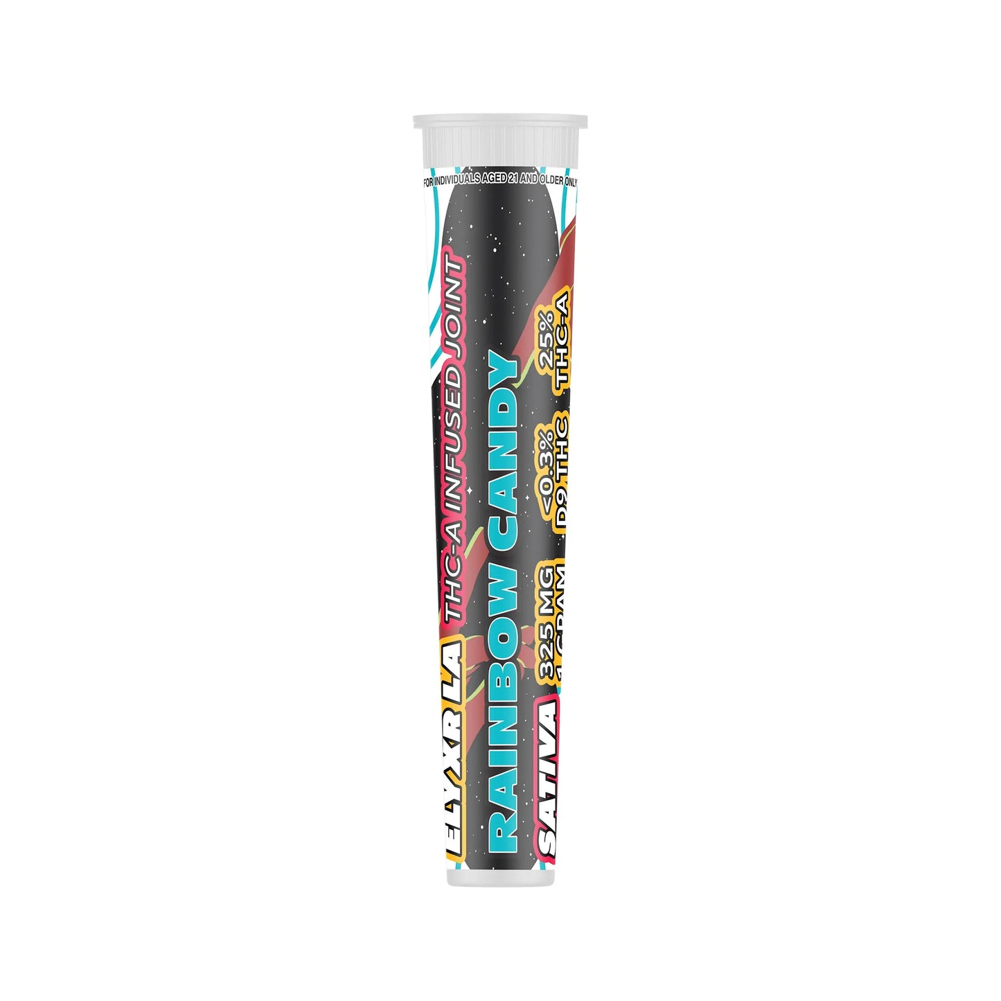 Elyxr LA THC-A 1G Pre-Roll- Rainbow Candy (S)
