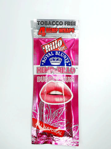 Royal Blunts Hemparillo Hemp Wraps Bubblegum
