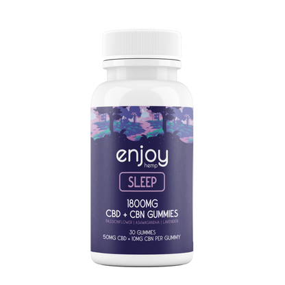 ENJOY HEMP - (1800mg) Sleep Gummies