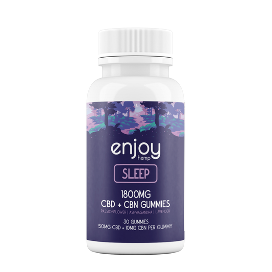 Sleep Gummies - CBD + CBN + Lavender + Passionflower + Ashwagandha (Full Spectrum)
