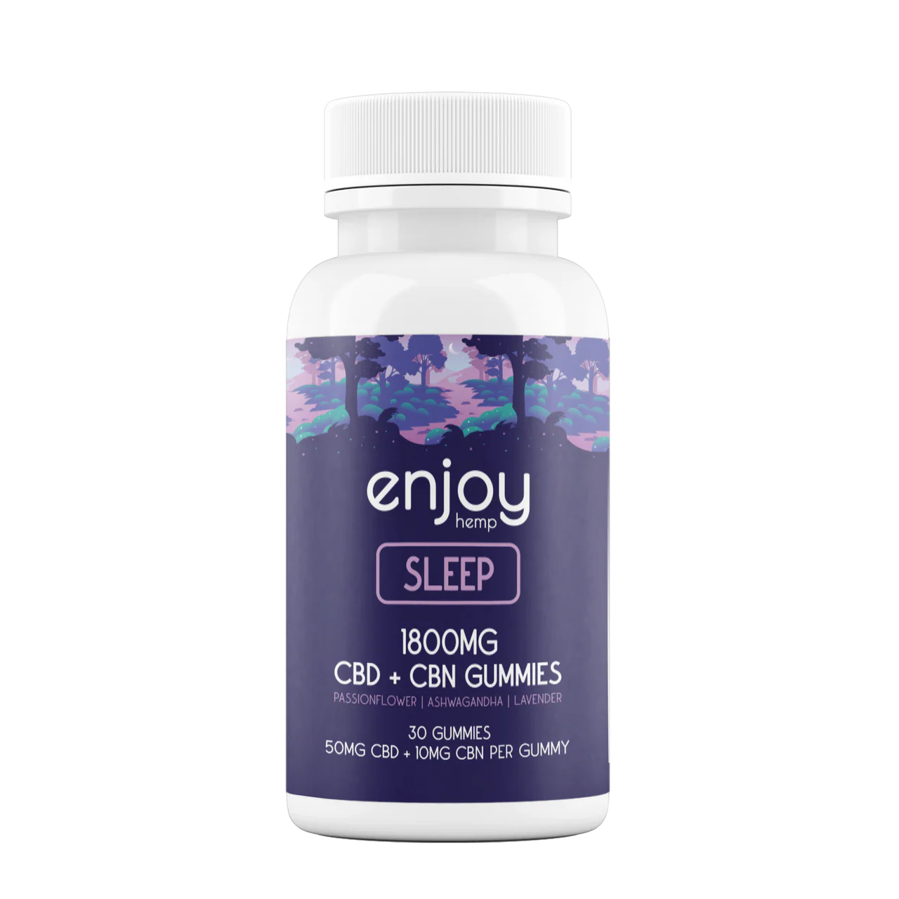 Sleep Gummies - CBD + CBN + Lavender + Ashwagandha (Full Spectrum)