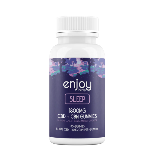 Sleep Gummies - CBD + CBN + Lavender + Ashwagandha (Full Spectrum)