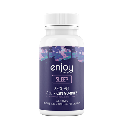 ENJOY HEMP 3300mg CBD Sleep Gummies
