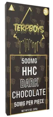 Terpboys 500mg HHC Dark Chocolate