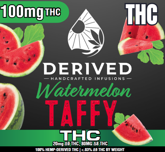 Derived - THC Taffy (100mg)