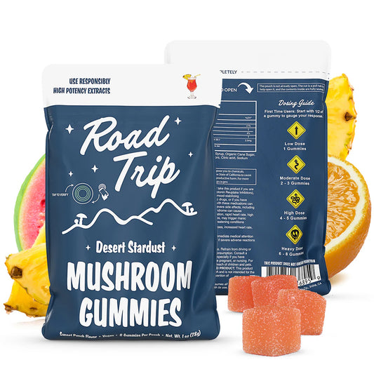 Road Trip Desert Stardust Mushroom Gummy- Sunset Punch