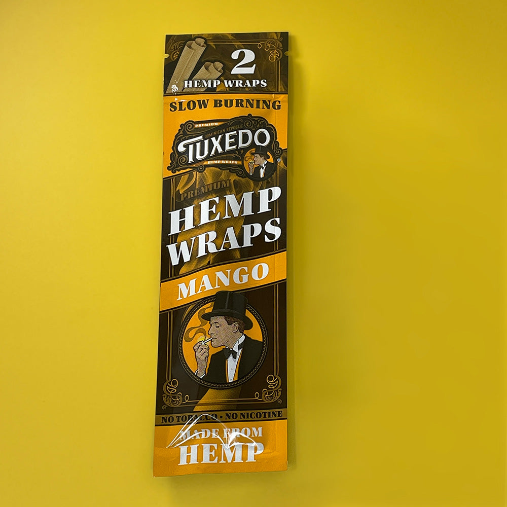 Tuxedo Premium Hemp Wraps - Mango