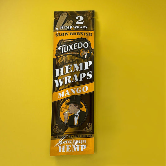 Tuxedo Premium Hemp Wraps - Mango
