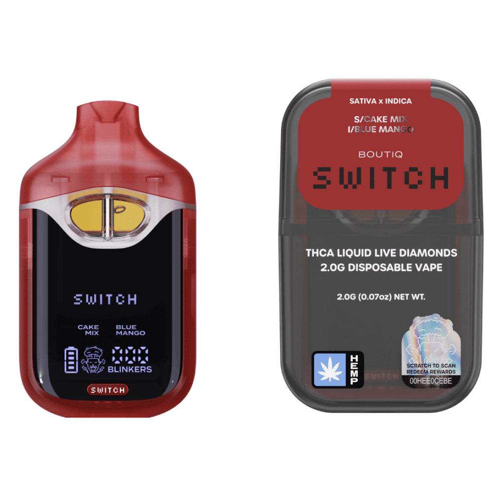 Boutiq Switch V4 THC-A Disposable (2G, THCa)