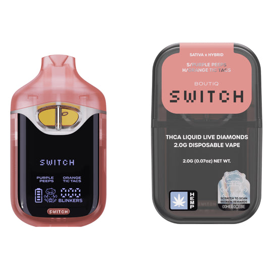 Boutiq Switch V4 THC-A Disposable (2G, THCa)