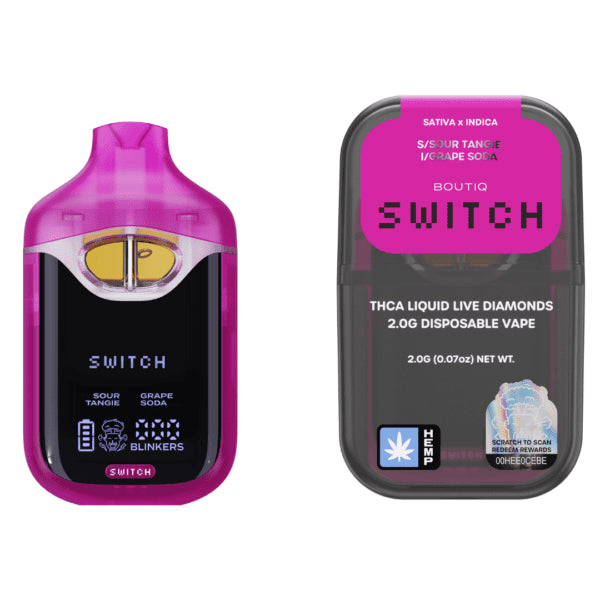Boutiq Switch V4 THC-A Disposable (2G, THCa)