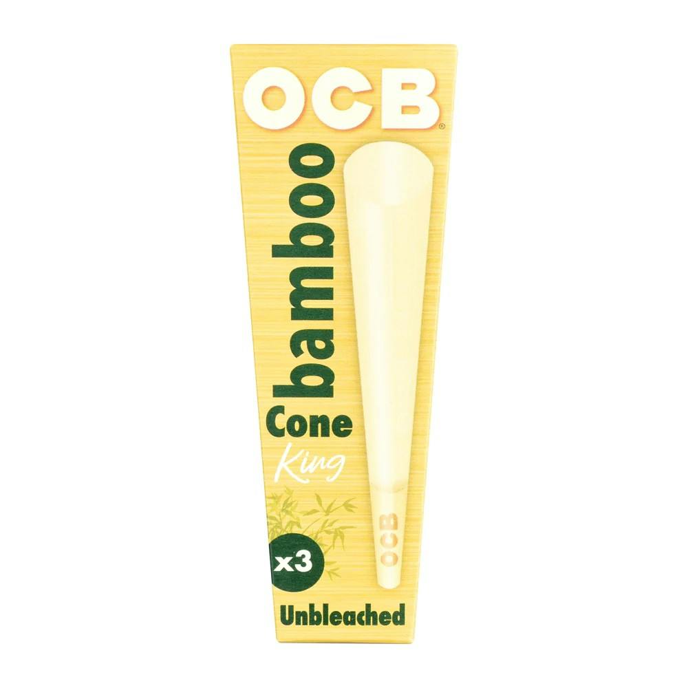 OCB Bamboo King Size Cones 3 Pack
