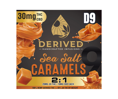 Derived Taffy 2:1 Seasalt Caramels