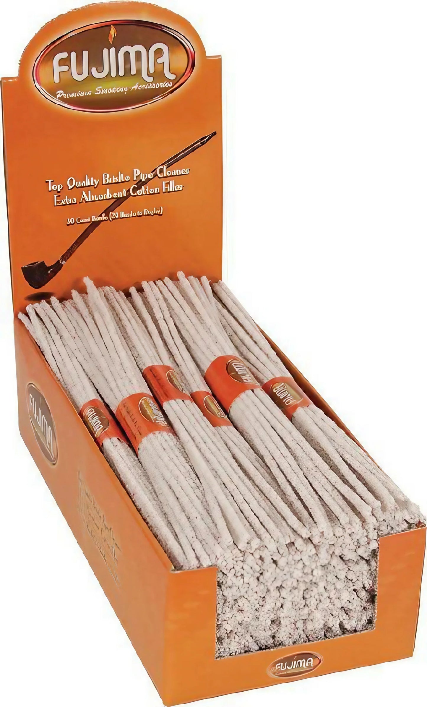 Fujima Hard Bristle Pipe Cleaner 12"in Bundle of 30