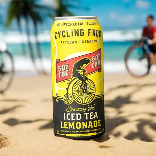 Cycling Frog - Sparkling Iced Tea Lemonade (THC CBD Seltzer)