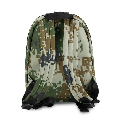 Skunk Lockable Green Pixelated Camo Backpack