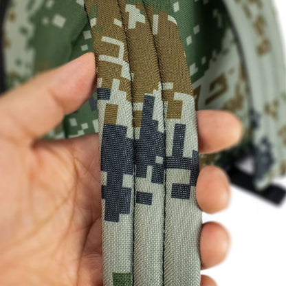 Skunk Lockable Green Pixelated Camo Backpack