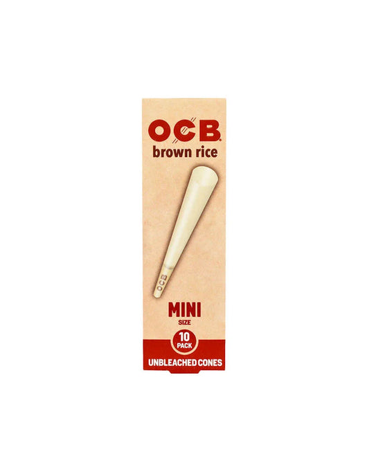OBC Brown Rice Cones Mini Size 10 Pack