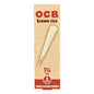 OCB Brown Rice Cones 1 1/4 Size 6 Pack