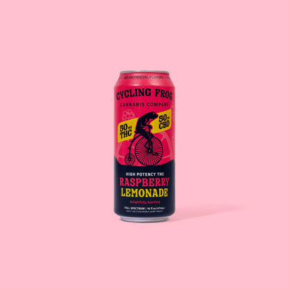 Cycling Frog - Raspberry Lemonade (Sparkling THC Seltzer)